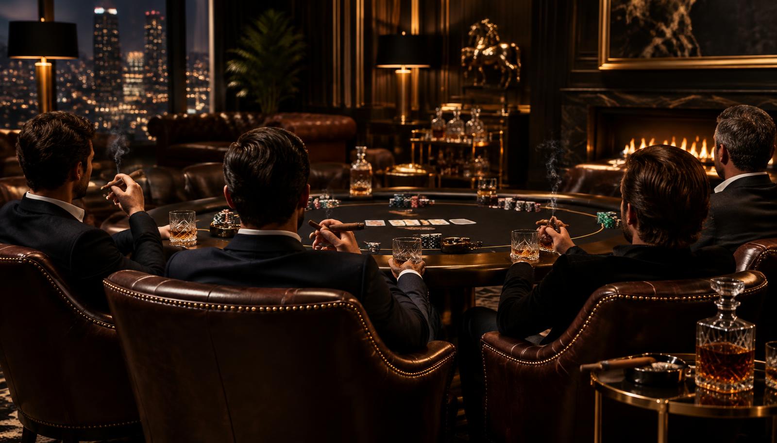 Poker guys' weekend