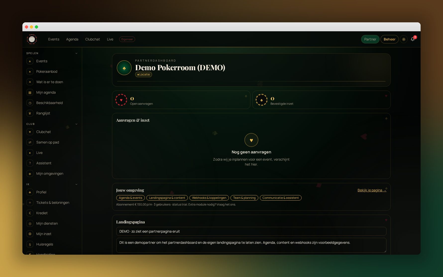 Partnerdashboard