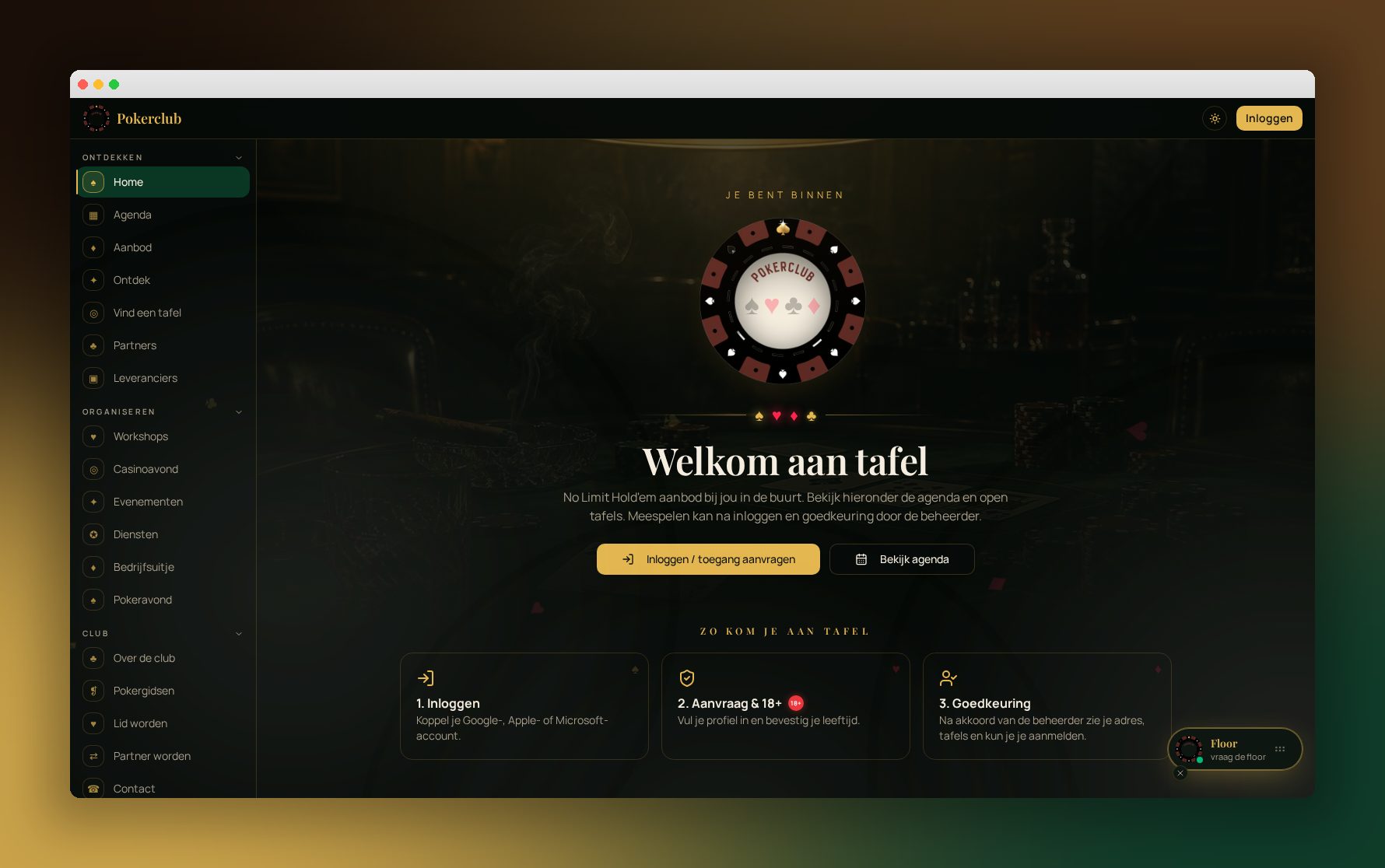 Welkom & agenda
